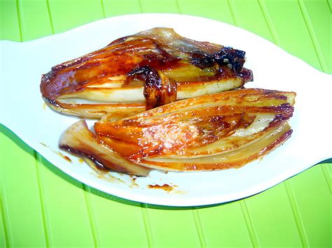 Endives braisées au miel