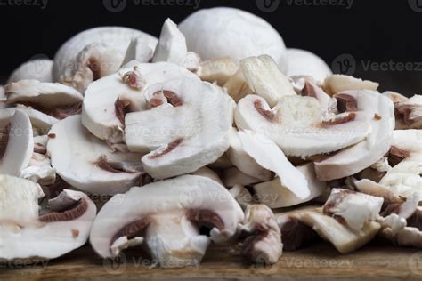 Champignons de Paris coupés