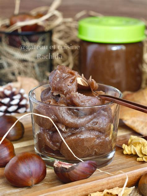 Châtaignes et crème de marrons