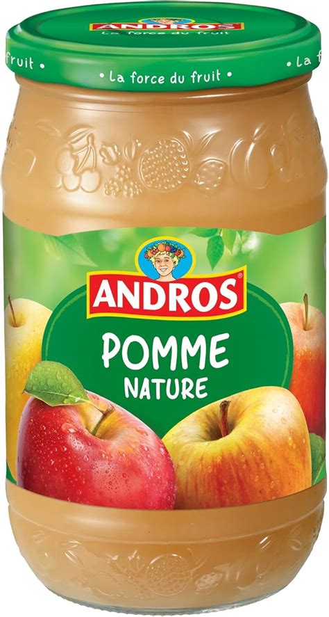 Pots de compote de pomme Andros