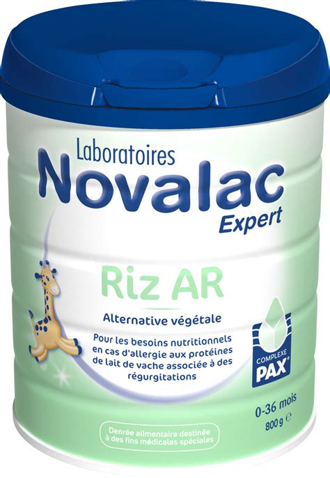 Boîte de lait Novalac Riz