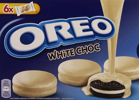 illustration boules Oreo chocolat blanc