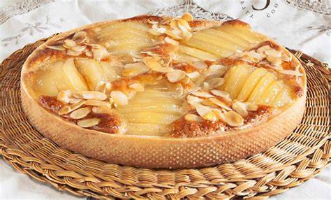 histoire tarte Bourdaloue poires amandine