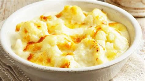 gratin chou-fleur béchamel fromage
