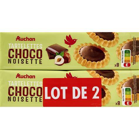 illustration tartelettes chocolat noisette