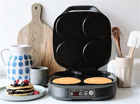 machine à pancakes polyvalente et plaques interchangeables