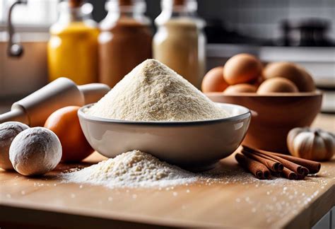 Ingrédients pour une pâtisserie complexe