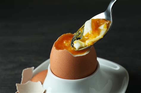 Œuf à la coque dans sa coquille