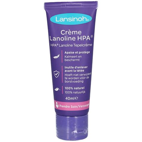 Tube de crème à la lanoline pour mamelons