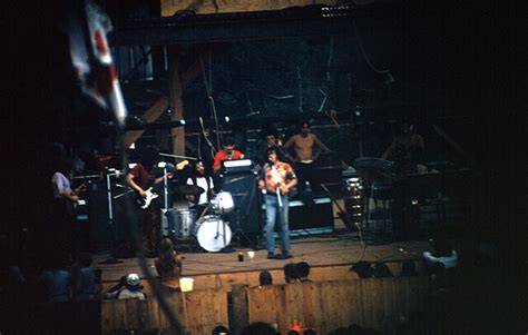 Joe Cocker et The Grease Band scène live