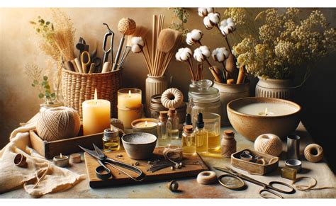 Ingrédients naturels pour bougies