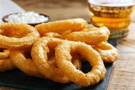 Beignets d’oignons prêt à frire