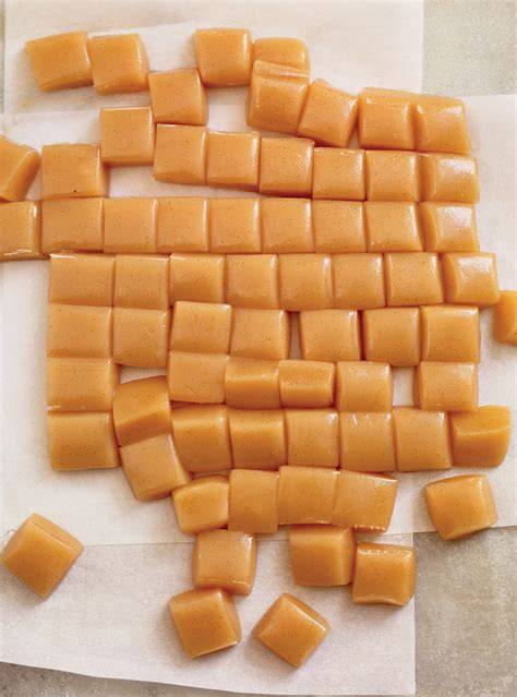 caramels mous, ingrédients et cuisson étape par étape