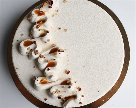 Gâteau entremet caramel vanille