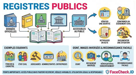 cartographie des registres publics et liens entre Sirene, RNE et RNA