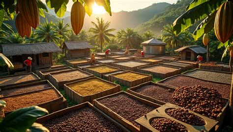 Parcours laboratoire transformation cacao en chocolat