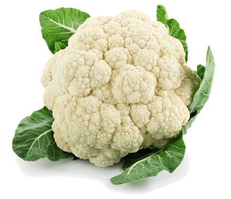 Chou-fleur entier et fleurettes