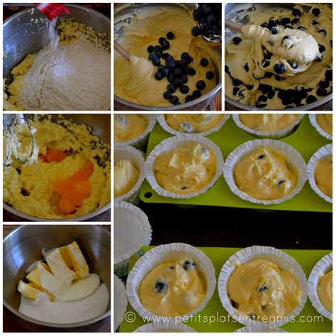 Préparation de la pâte à muffins