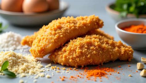 Filet de poulet pané au panko