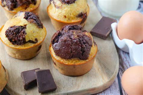 image muffins huile chocolat