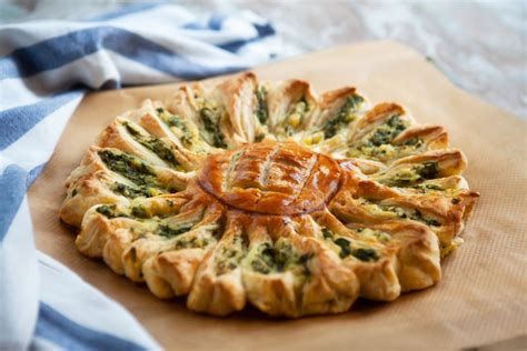 Tarte soleil au pesto