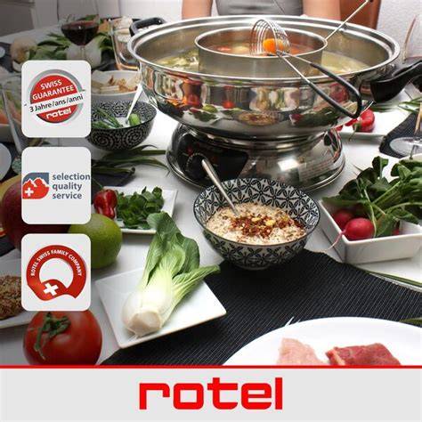 fondue rotel design épuré
