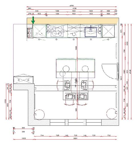 Schéma illustrant les étapes de conception d'une cuisine Mobalpa