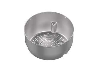 Panier vapeur intérieur du Magimix Cook Expert Premium XL rempli de légumes