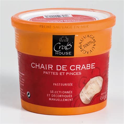 Chair de crabe fraîche