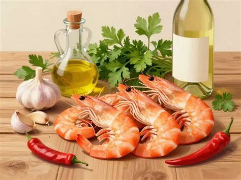 caractéristiques des gambas et ingrédients