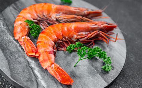 technique cuisson gambas carapace rouge