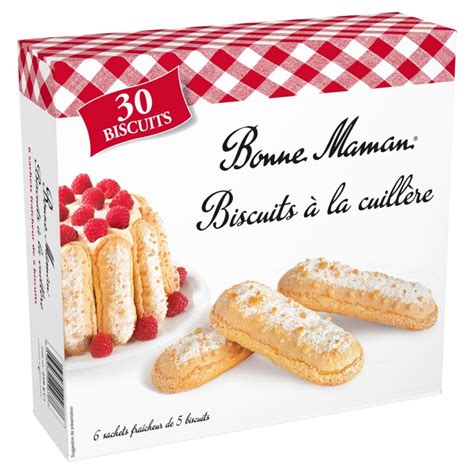 Biscuits à la cuillère disposés en cercle