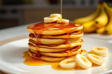image d’une pile de pancakes dorés
