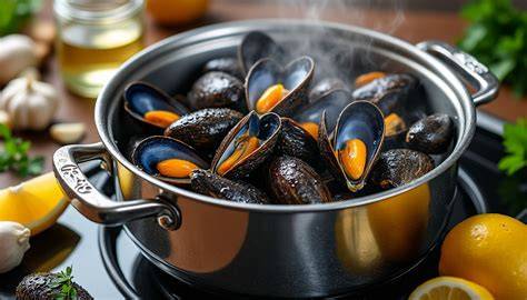 illustration moules tartettes et process cuisson