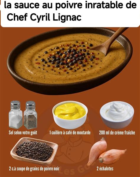 Ingrédients d'une sauce au poivre : échalotes, crème, poivre