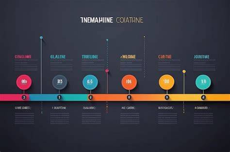 infographie ligne de temps du Q4 e-tron