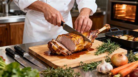 illustration cuisson gigot d'agneau