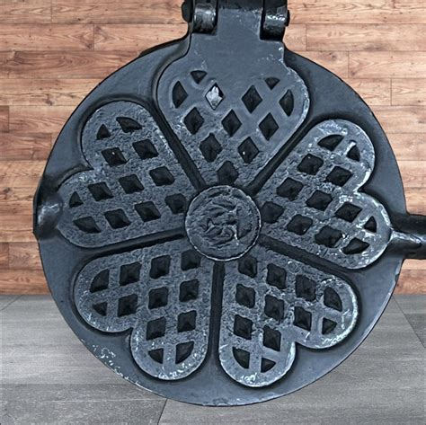 Gaufrier professionnel en fonte d'aluminium