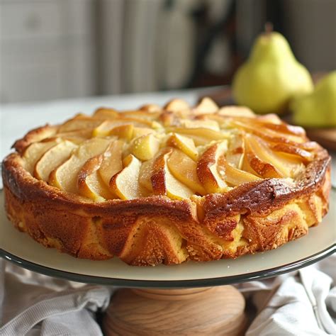 Gâteau aux poires