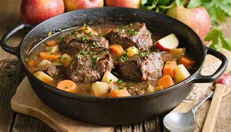 Joue de porc saisie dans une cocotte