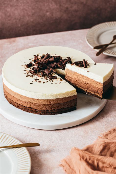 Entremets 3 Chocolats