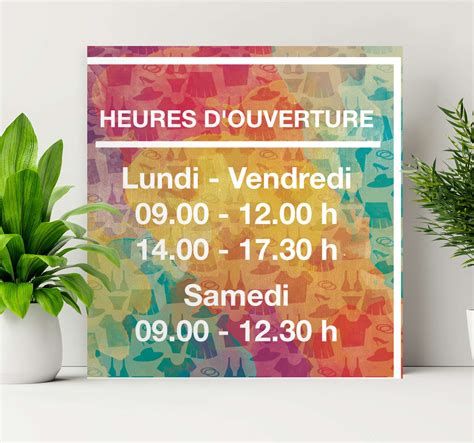 infographie tarifs et heures d’ouverture chocolaterie Tulette