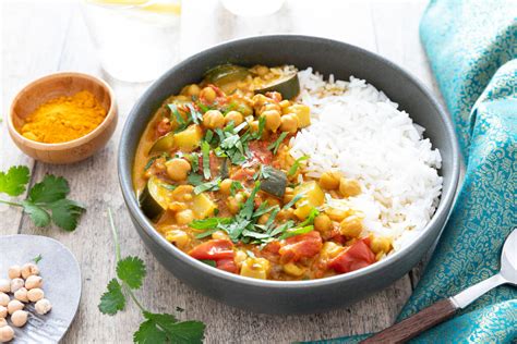 curry légumes pois chiches image infographique