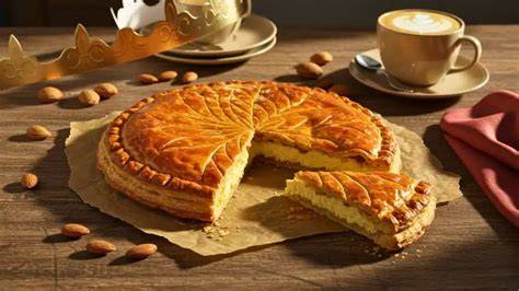 illustration galette frangipane et feuilletage