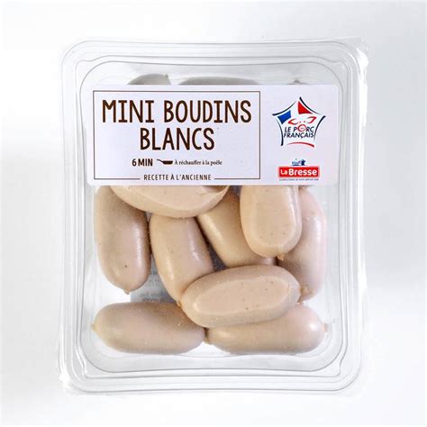 Boudins blancs variés