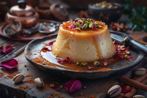 Dessert oriental crémeux