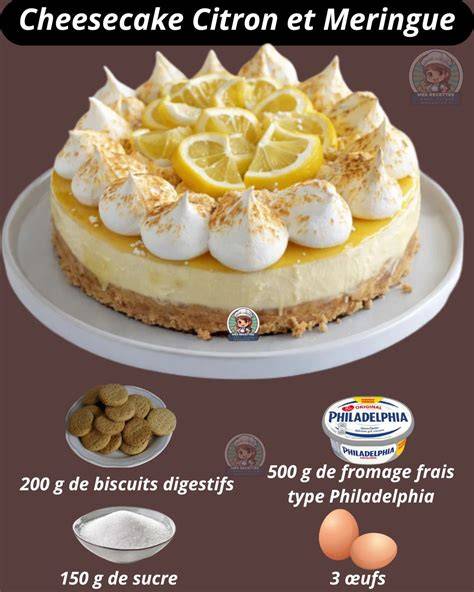 Illustration du montage: couronne de meringue et garnitures