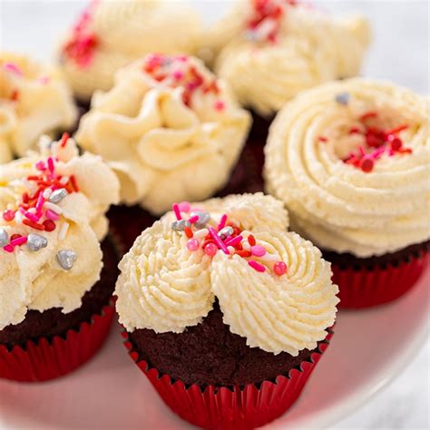 Cupcakes décorés à la ganache montée pralinée