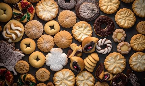 Différents types de biscuits pour dessert fraise mascarpone