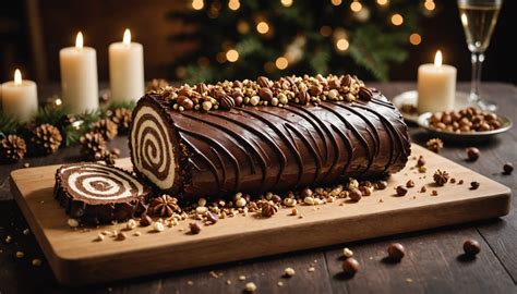 Diagramme: alternatives de garnitures pour buche